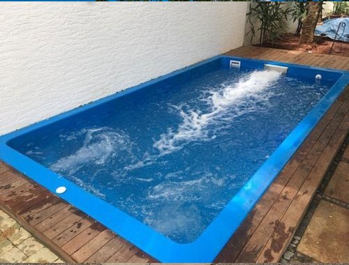 Fiberglass Rectangular Swimming Pool Manufacturer in Vadodara