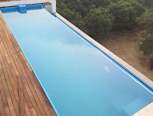 Fiberglass Infinity Swimming Pool Manufacturer in Vadodara